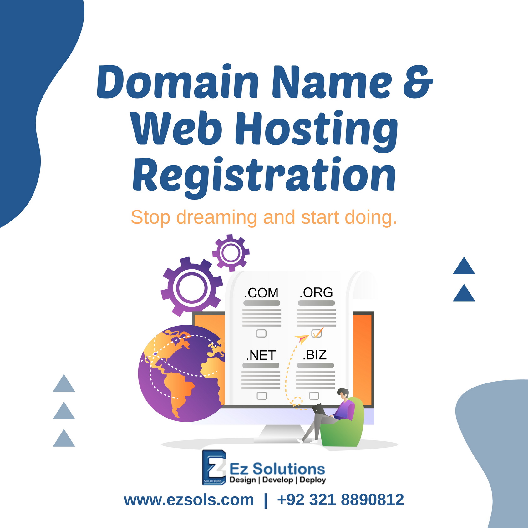 Domain and Web Hosting by Ez Solutions