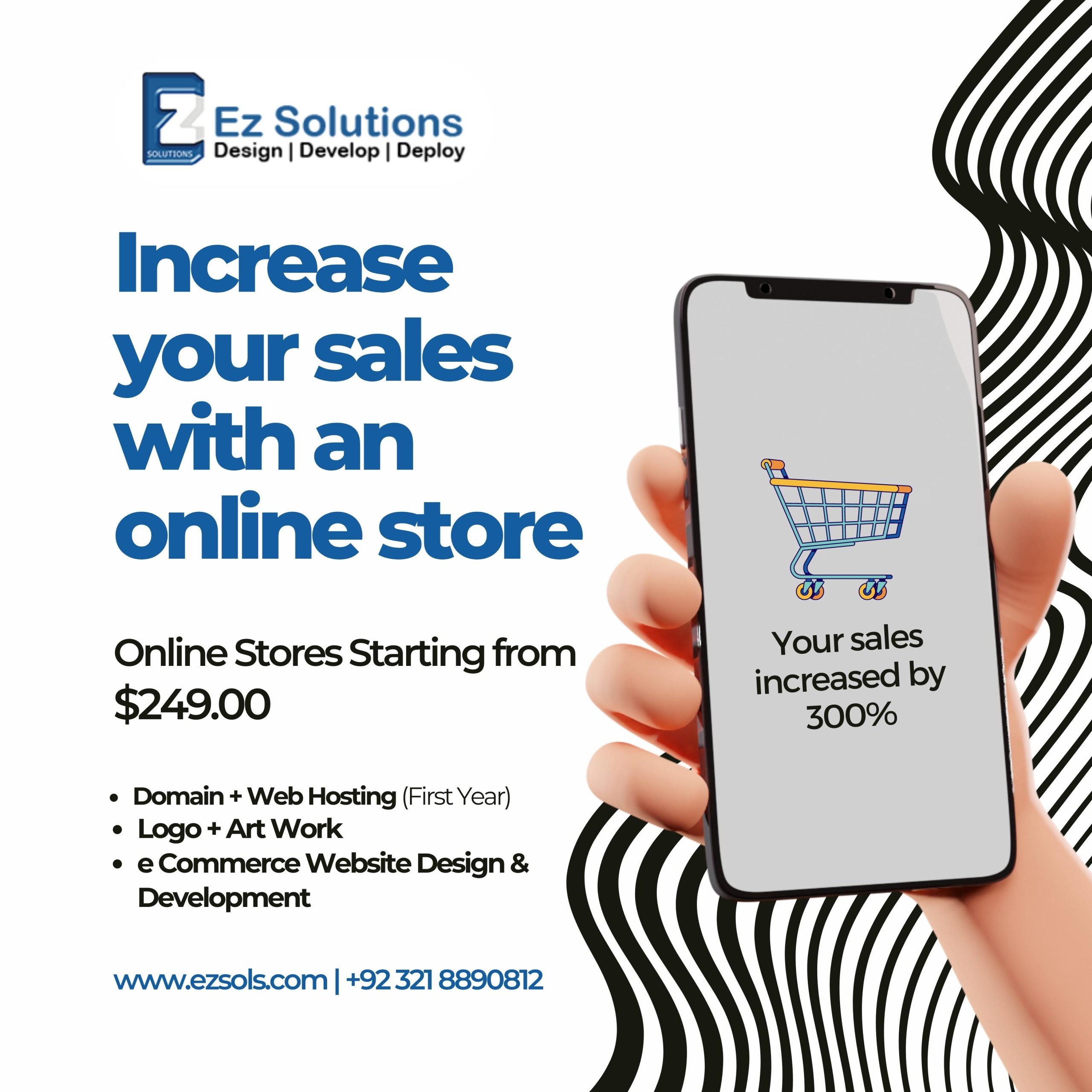 e Commerce Website Design & Development by Ez Solutions