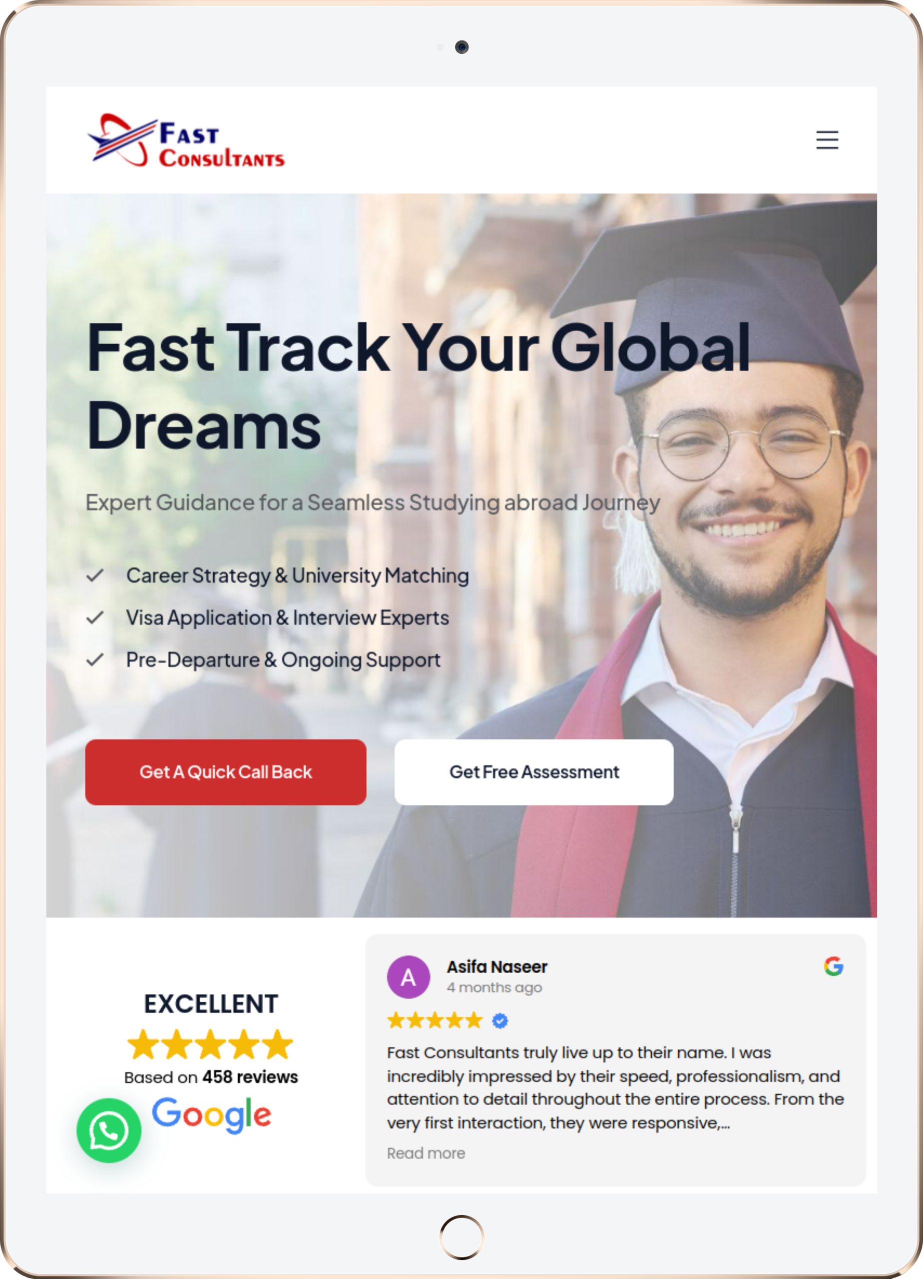 Fast Consultants USA Study Visa